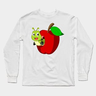 Caterpillar from Apple Long Sleeve T-Shirt